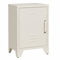 Jet-Line® Metall Aktenschrank Minskow – Weißer Büroschrank 40x40x55 cm für Büro und Werkstatt