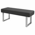 JIEXI Elegante Polsterbank aus PU-Leder für Esszimmer und Küche, Komfort für Erwachsene und Kinder