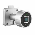 Elinksmart Fingerabdruck Möbelschloss mit App-Unterstützung, 32mm Zylinder für Schränke und Schubladen